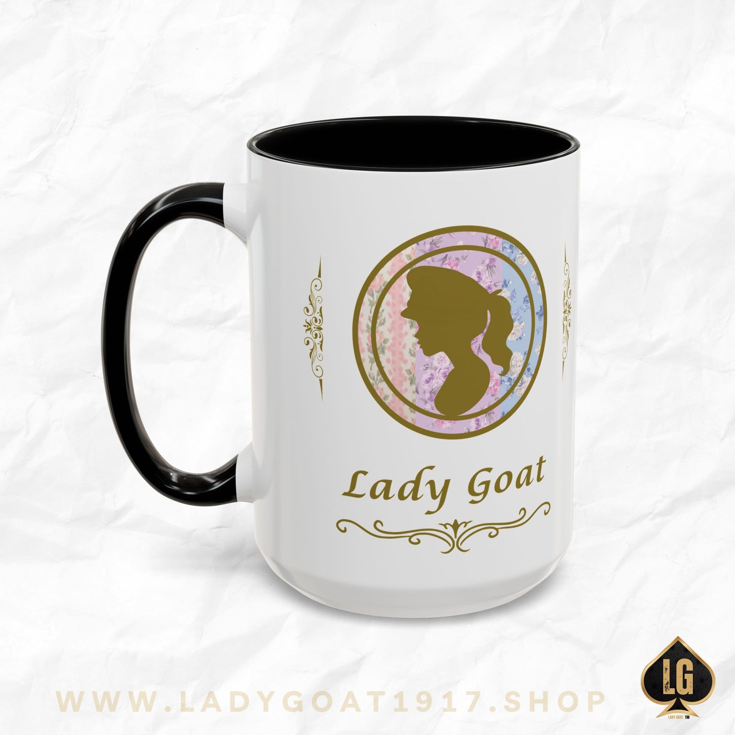LADYGOATFANCY V4 Accent Coffee Mug 15oz