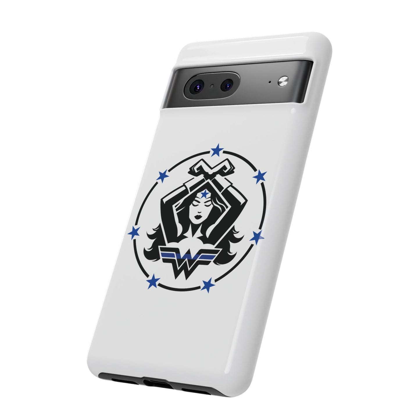 WW Blue Line Tough Phone Case V2