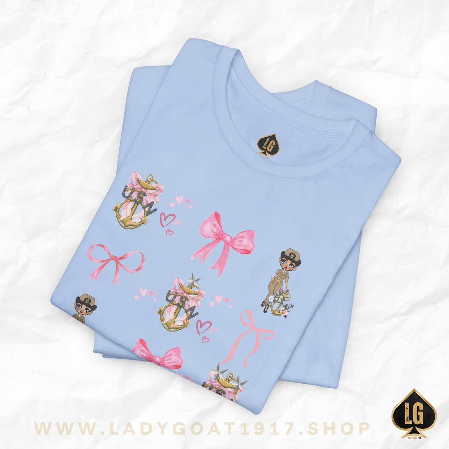 Lady Goat Coquette V5 Unisex Tee