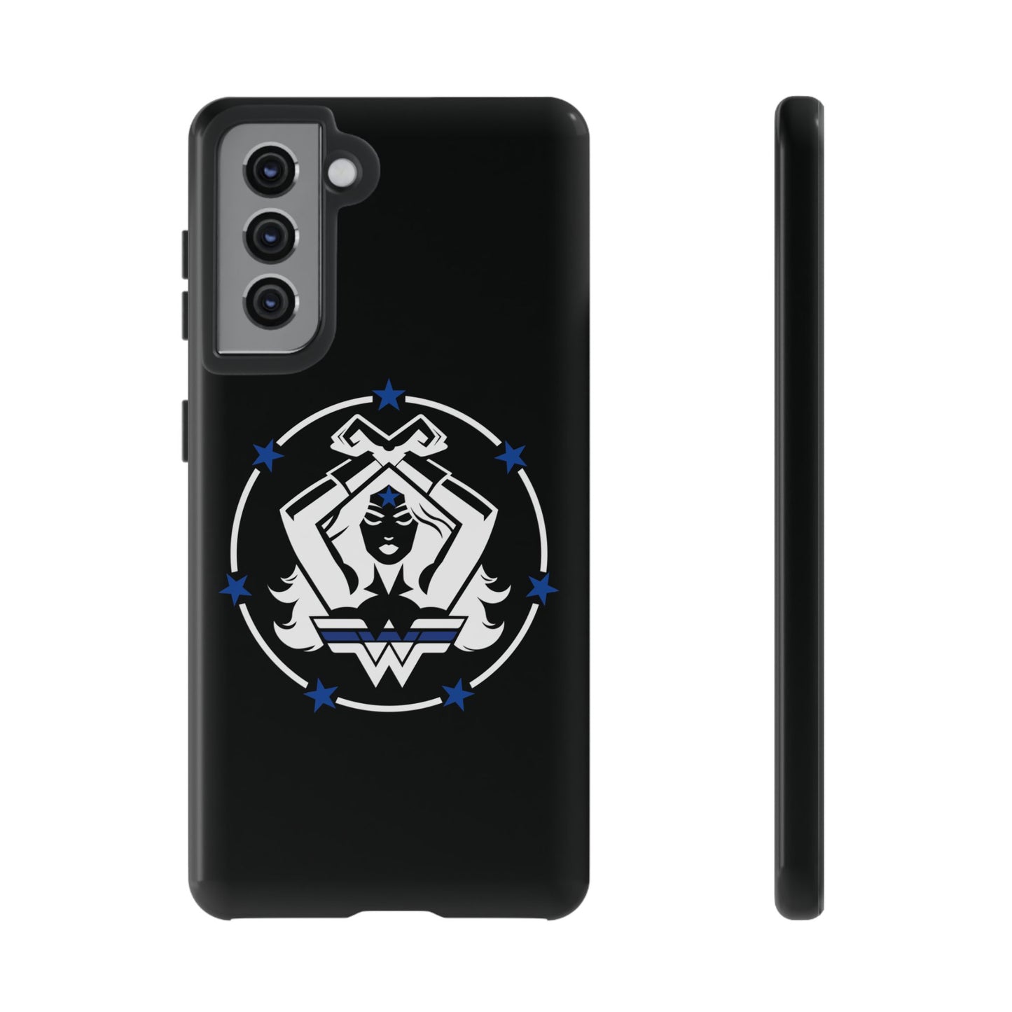 WW Blue Line Tough Phone Case