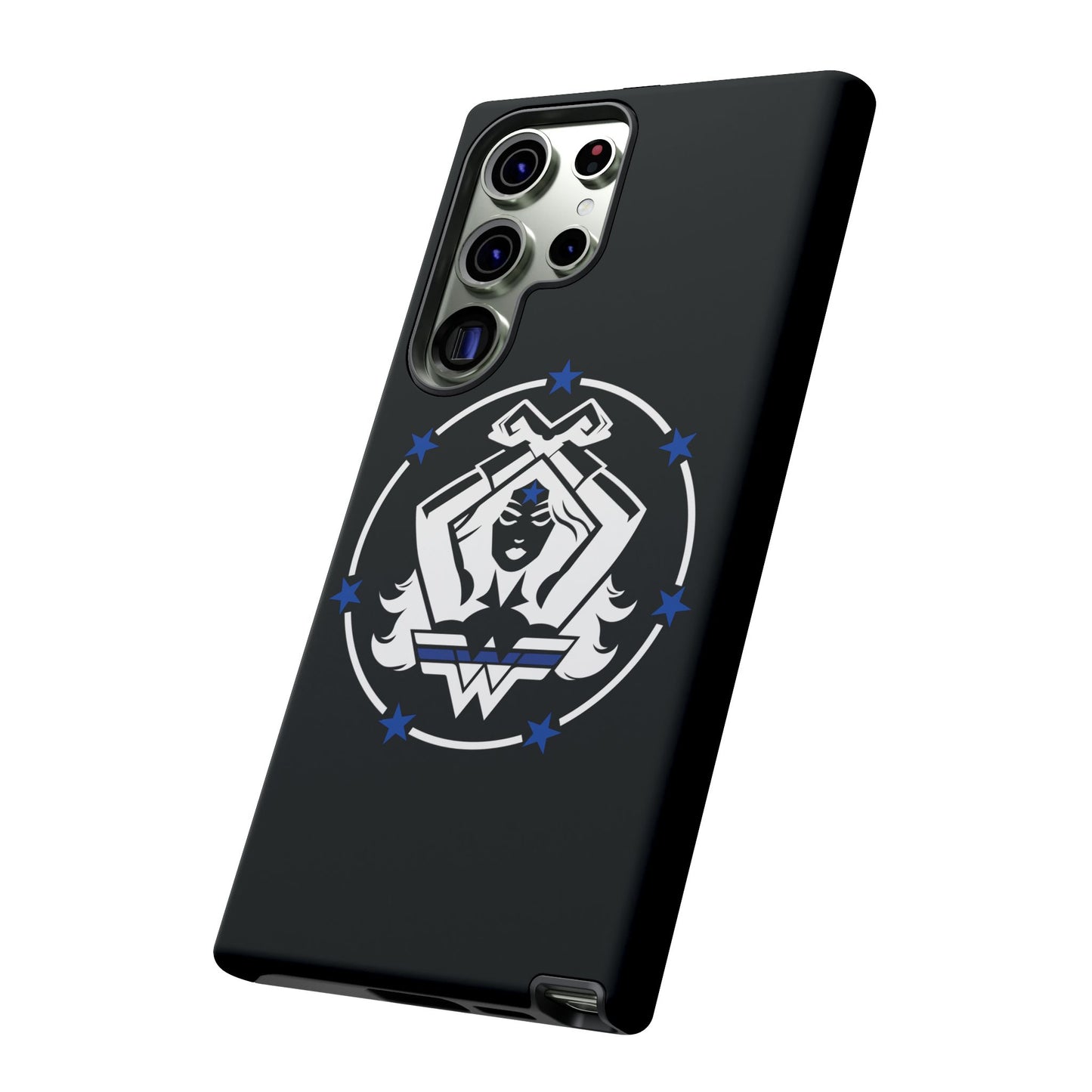 WW Blue Line Tough Phone Case