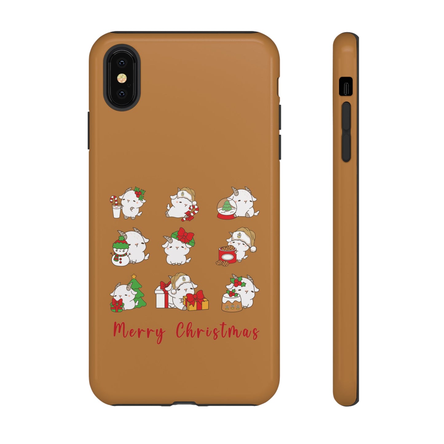 Hello Goat Christmas V1 Tough Phone Case