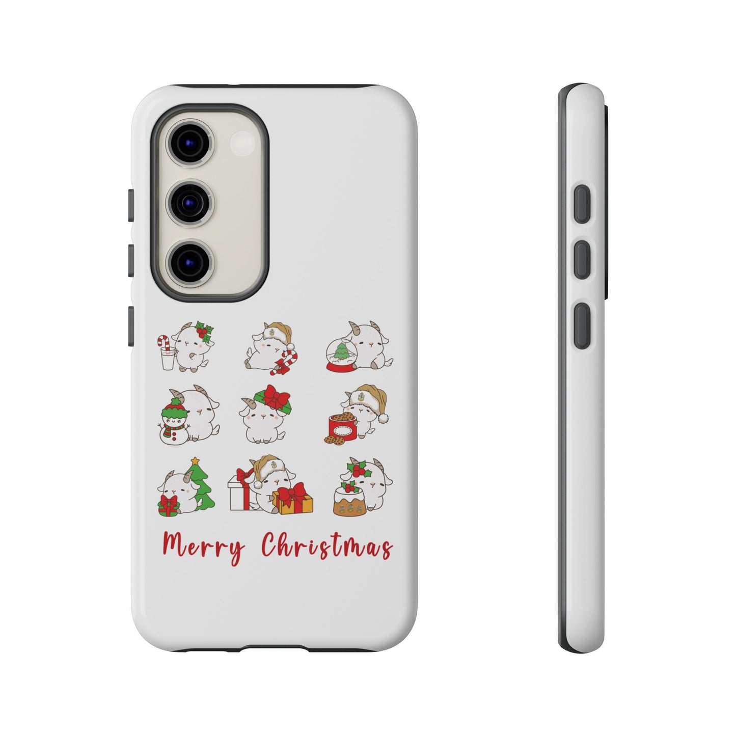 Hello Goat Christmas V3Tough Phone Case
