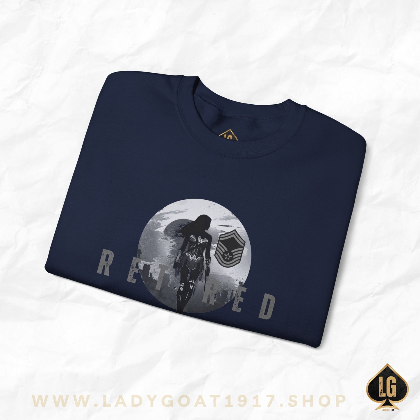 WW Air Force Retired Crewneck Sweater