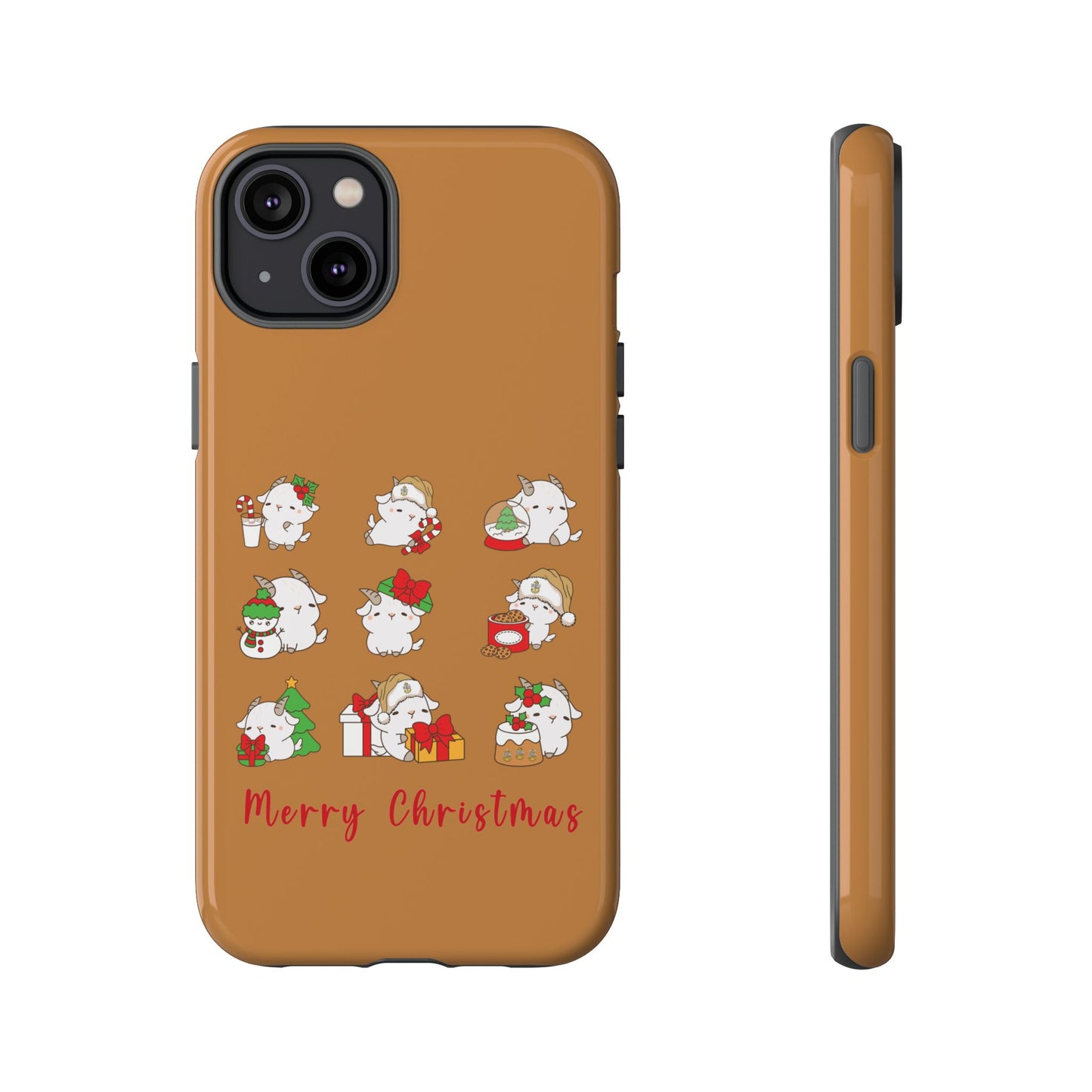 Hello Goat Christmas V1 Tough Phone Case