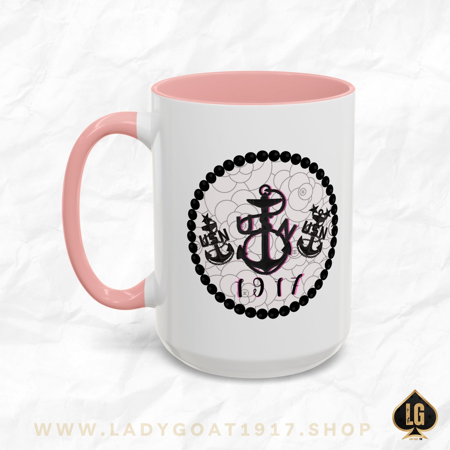 Chick Chief P!NK Accent Coffee Mug 15oz