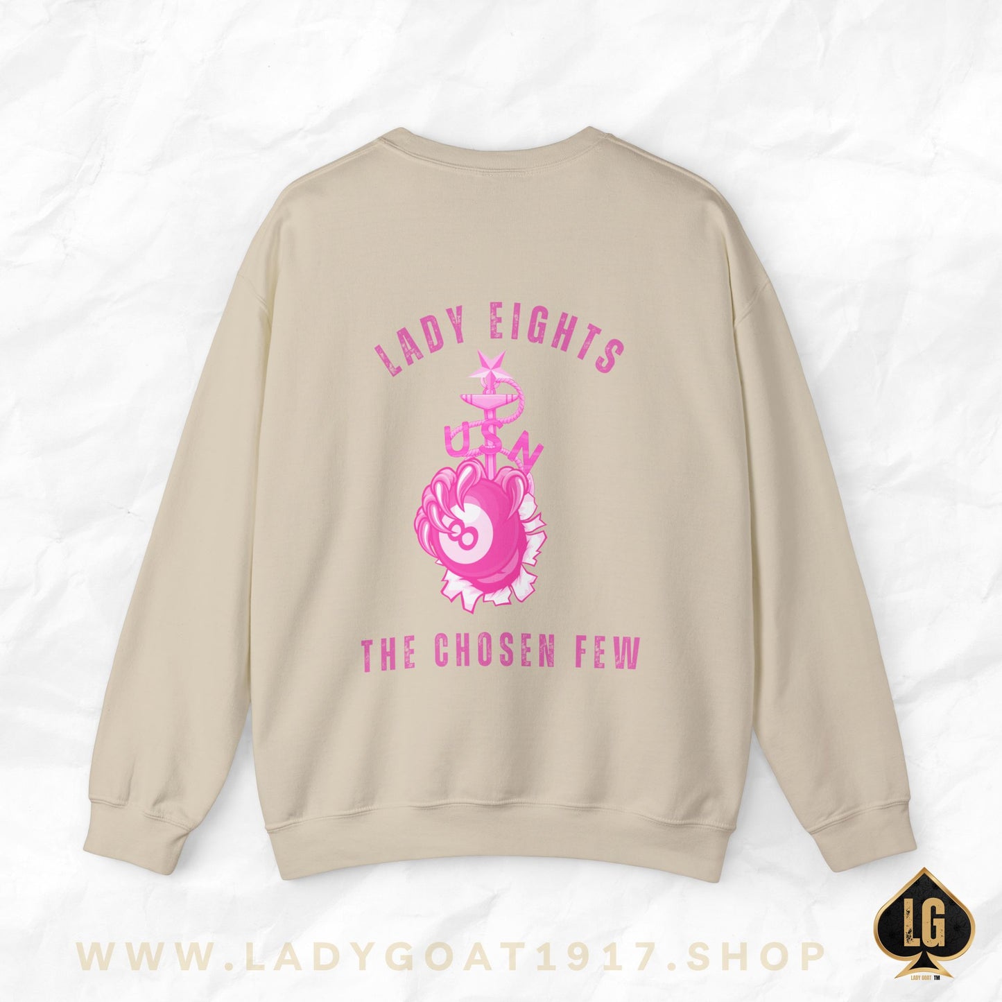 Lady Eights Crewneck Sweater