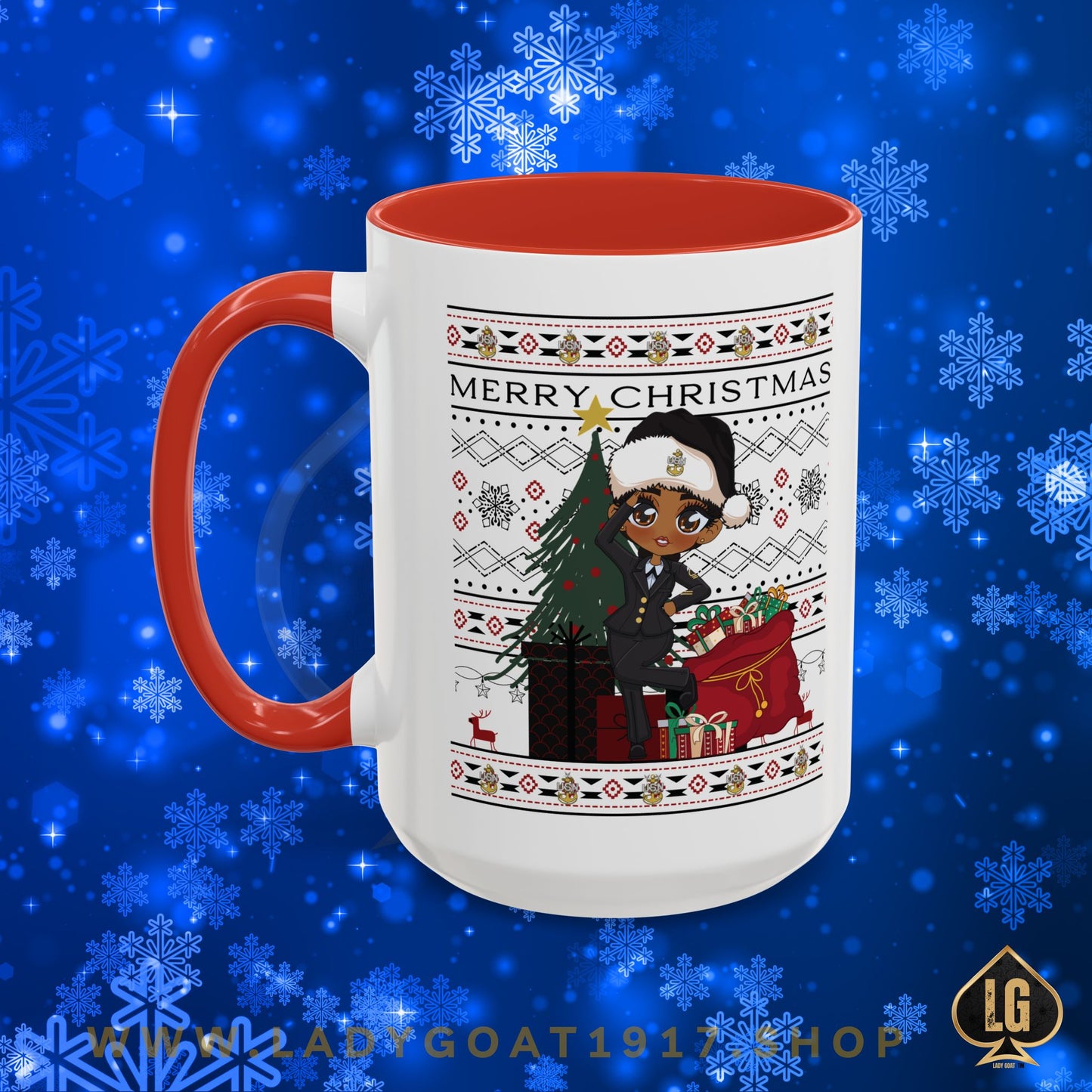 Christmas Blues V1  15oz Mug