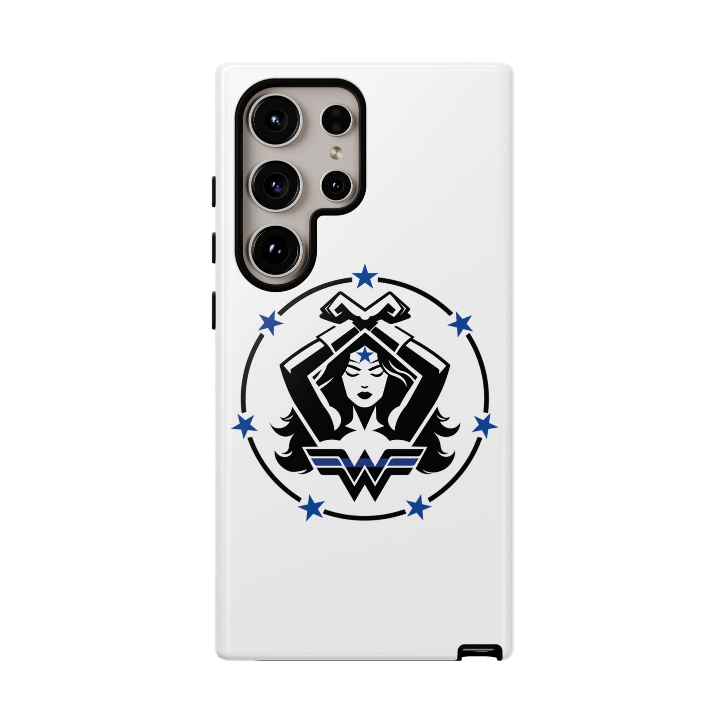 WW Blue Line Tough Phone Case V2