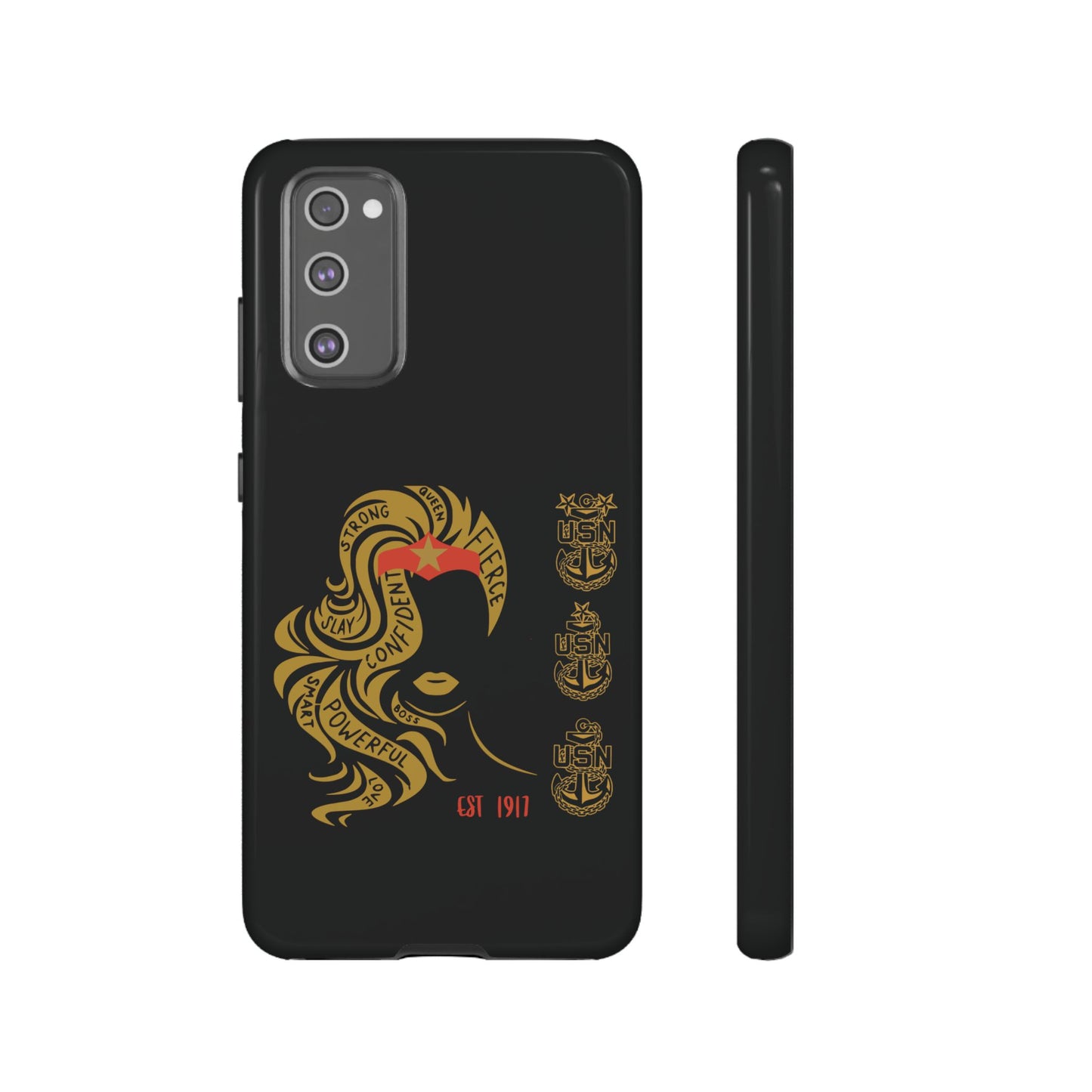 WW OG Long Hair Gold Phone Case