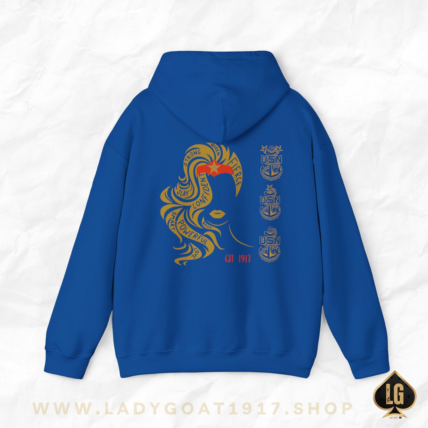 WW OG Long Hair Gold Hoodie