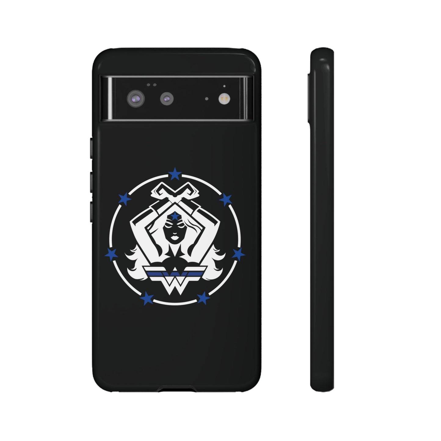 WW Blue Line Tough Phone Case