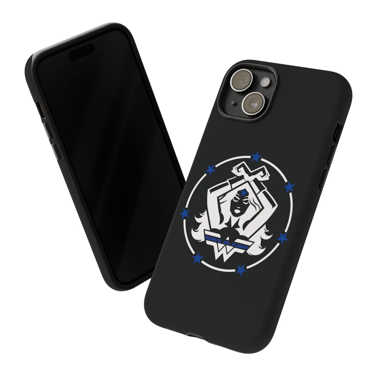 WW Blue Line Tough Phone Case