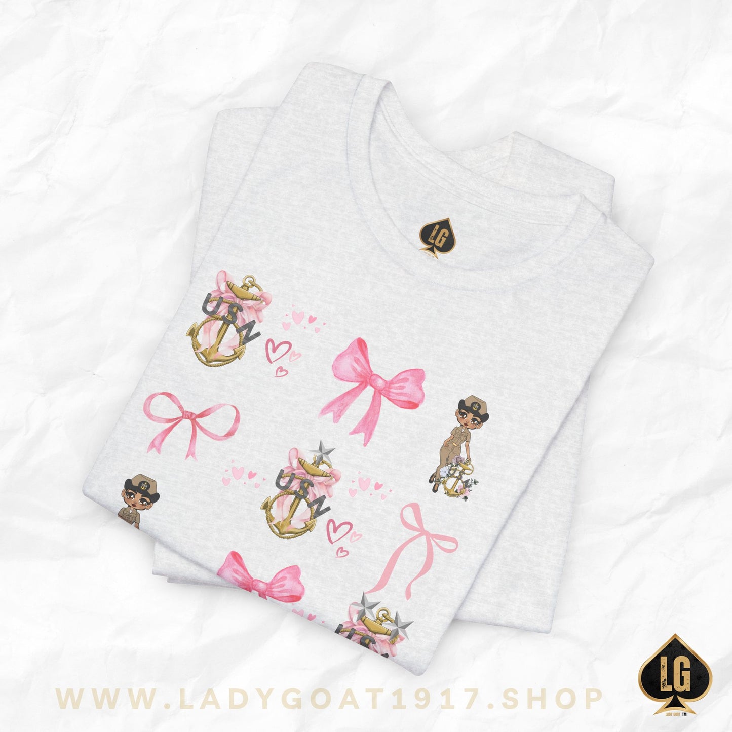 Lady Goat Coquette V1 Unisex Tee