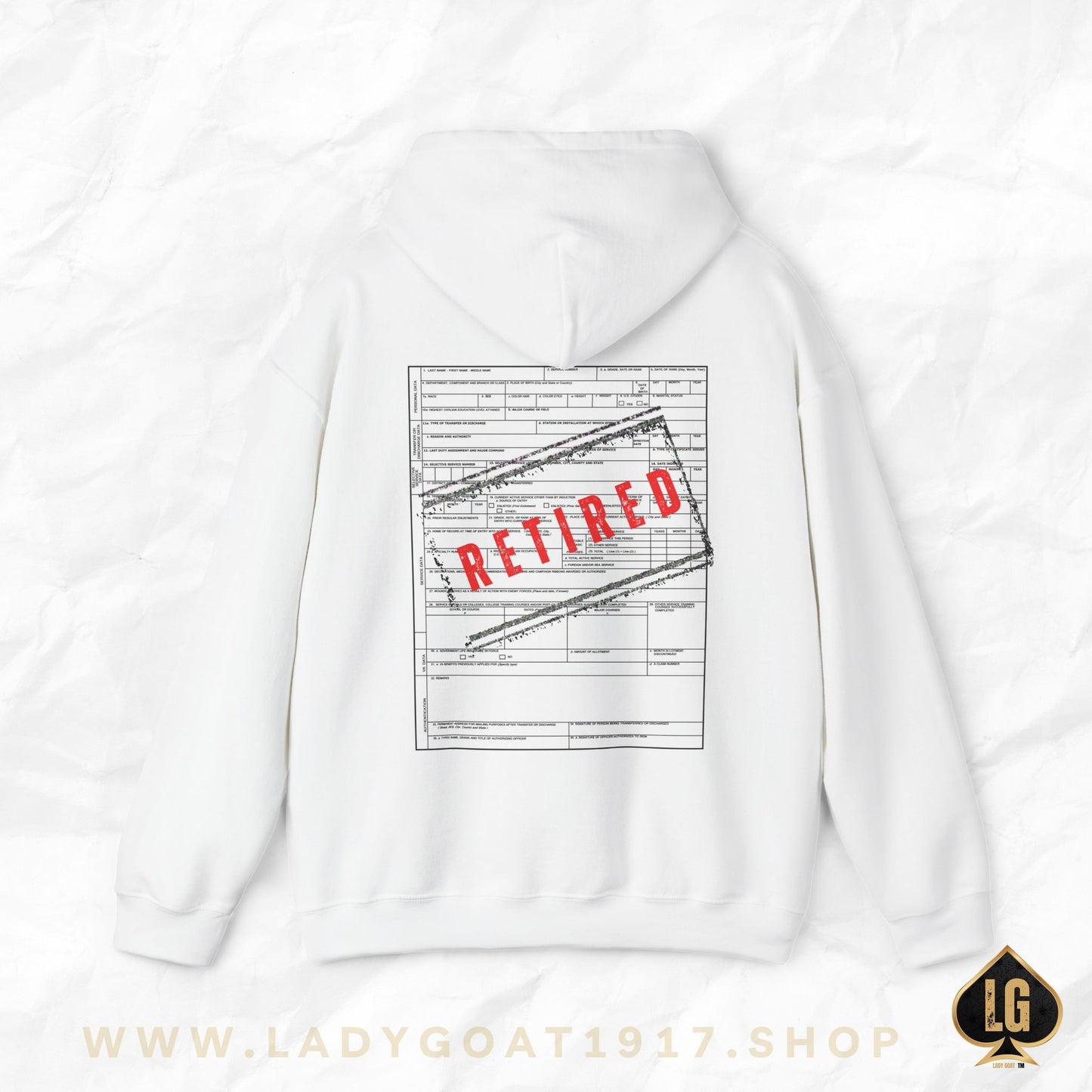 DD214 Retired CPO Unisex Hoodie