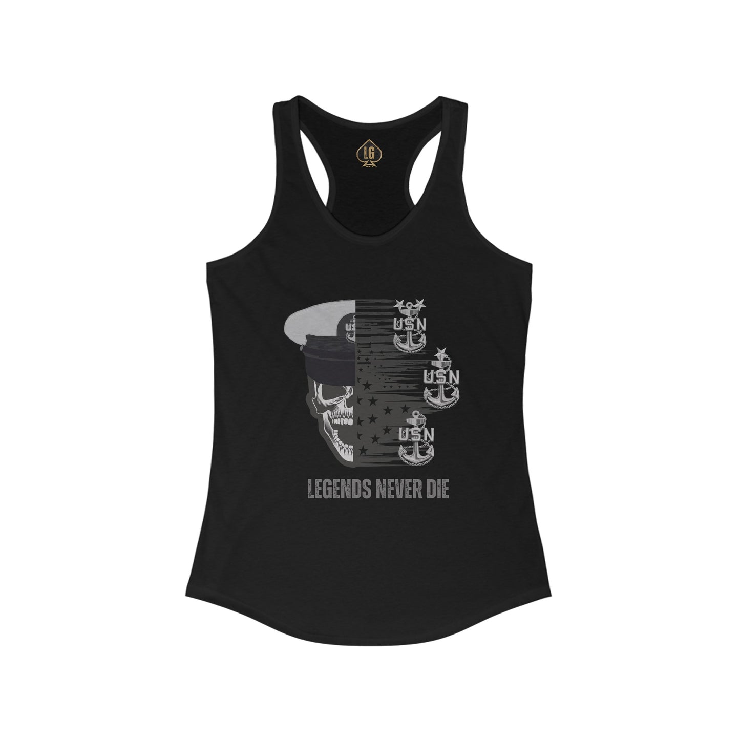 Legends Never Die Women's Ideal Racerback Tank