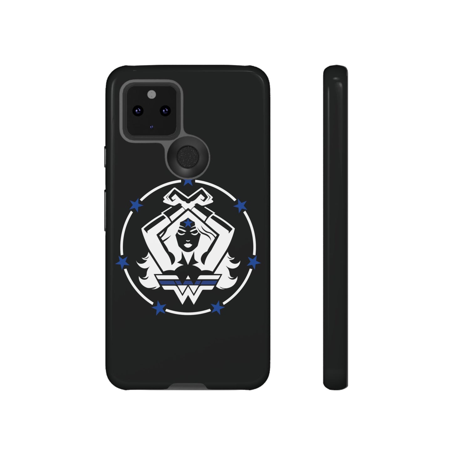 WW Blue Line Tough Phone Case