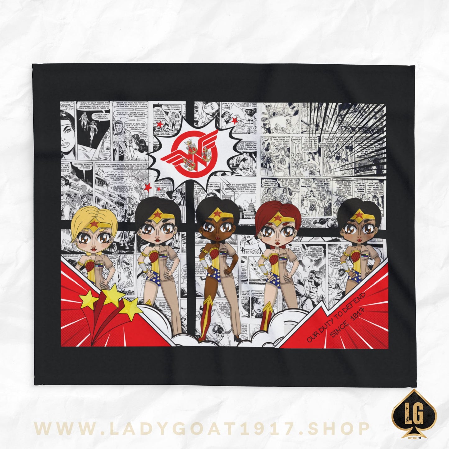 News Flash Comic Fleece Blanket