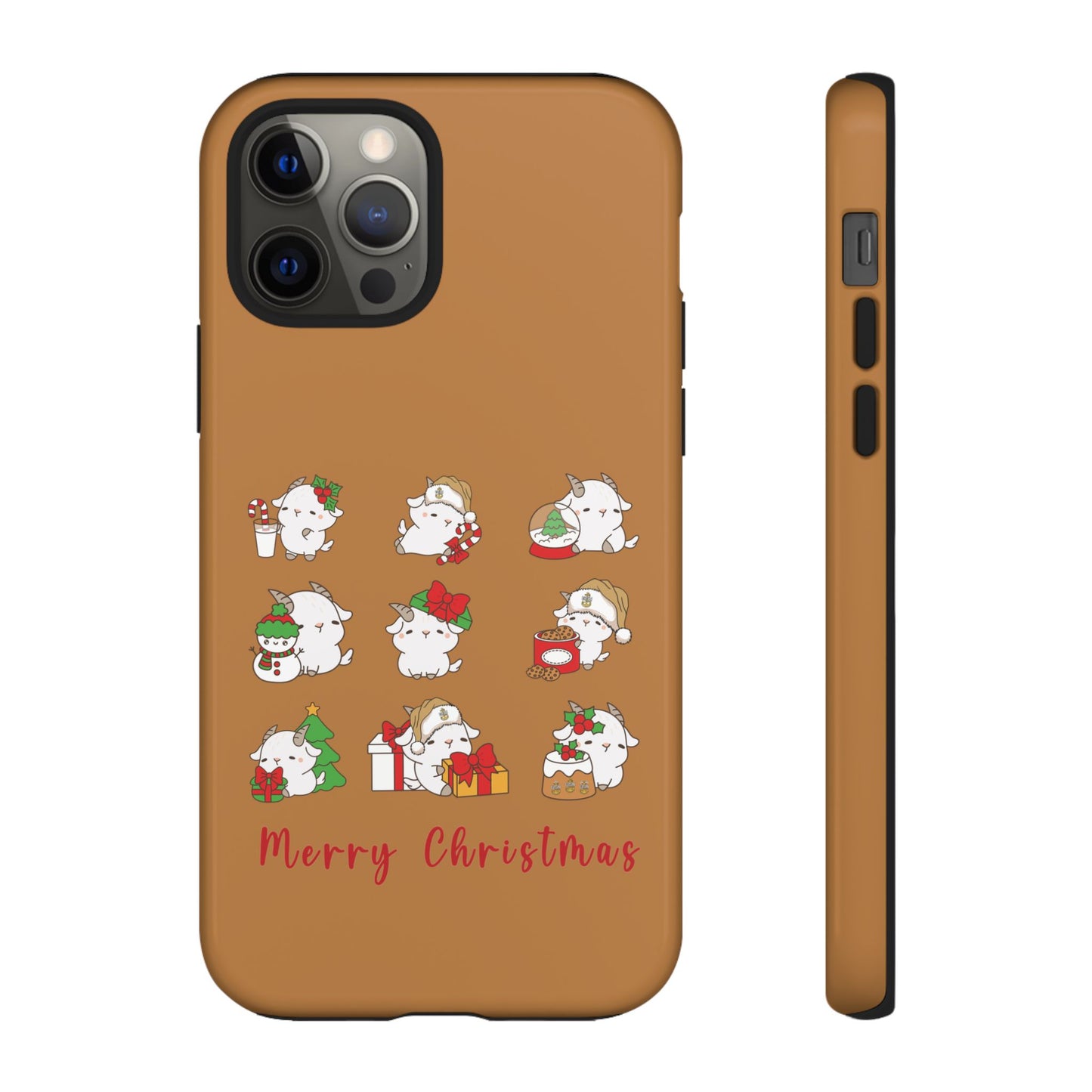 Hello Goat Christmas V1 Tough Phone Case