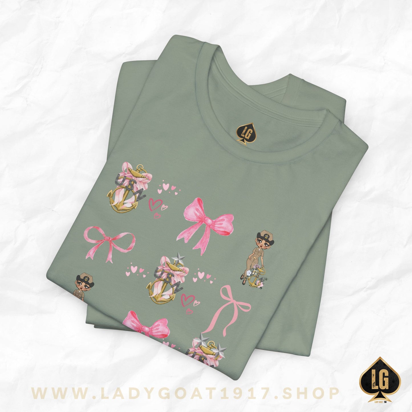 Lady Goat Coquette V7 Unisex Tee