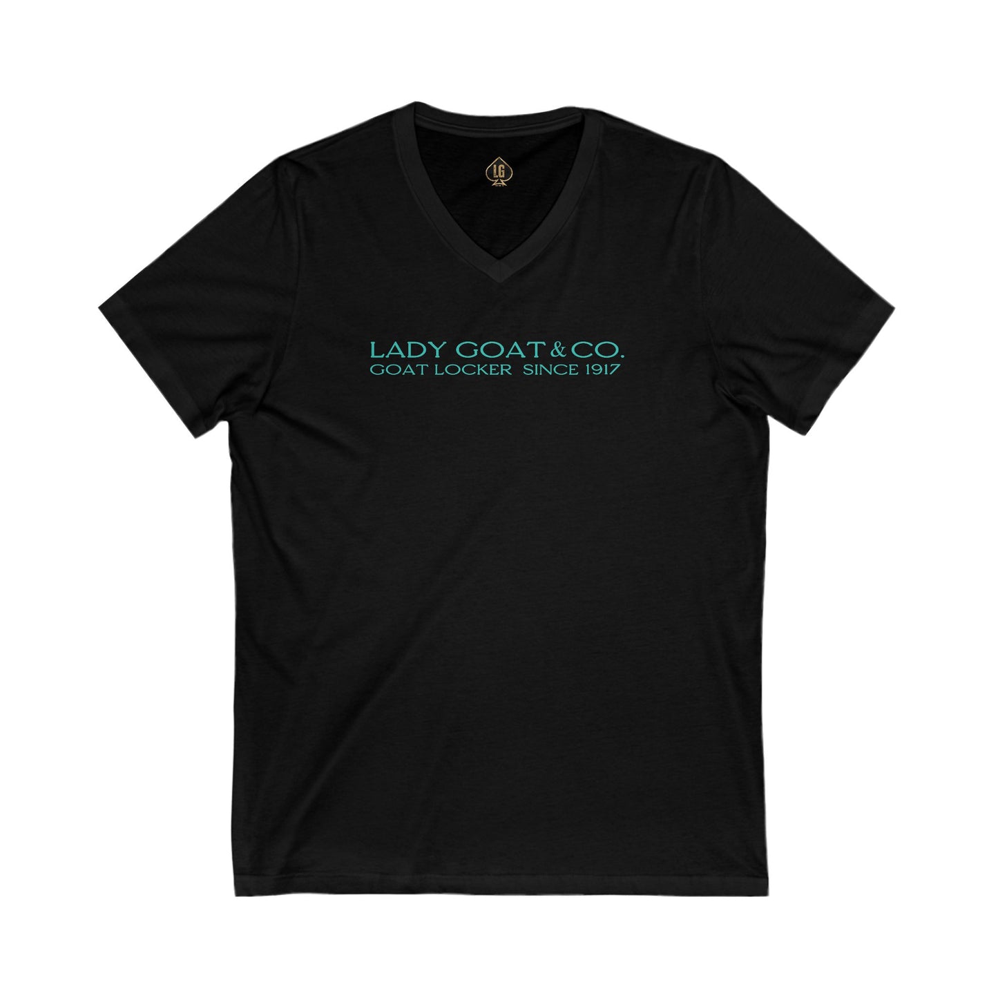 Lady Goat & CO Womens V-Neck Tee