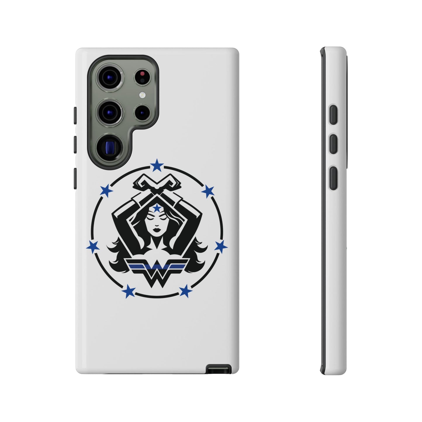 WW Blue Line Tough Phone Case V2