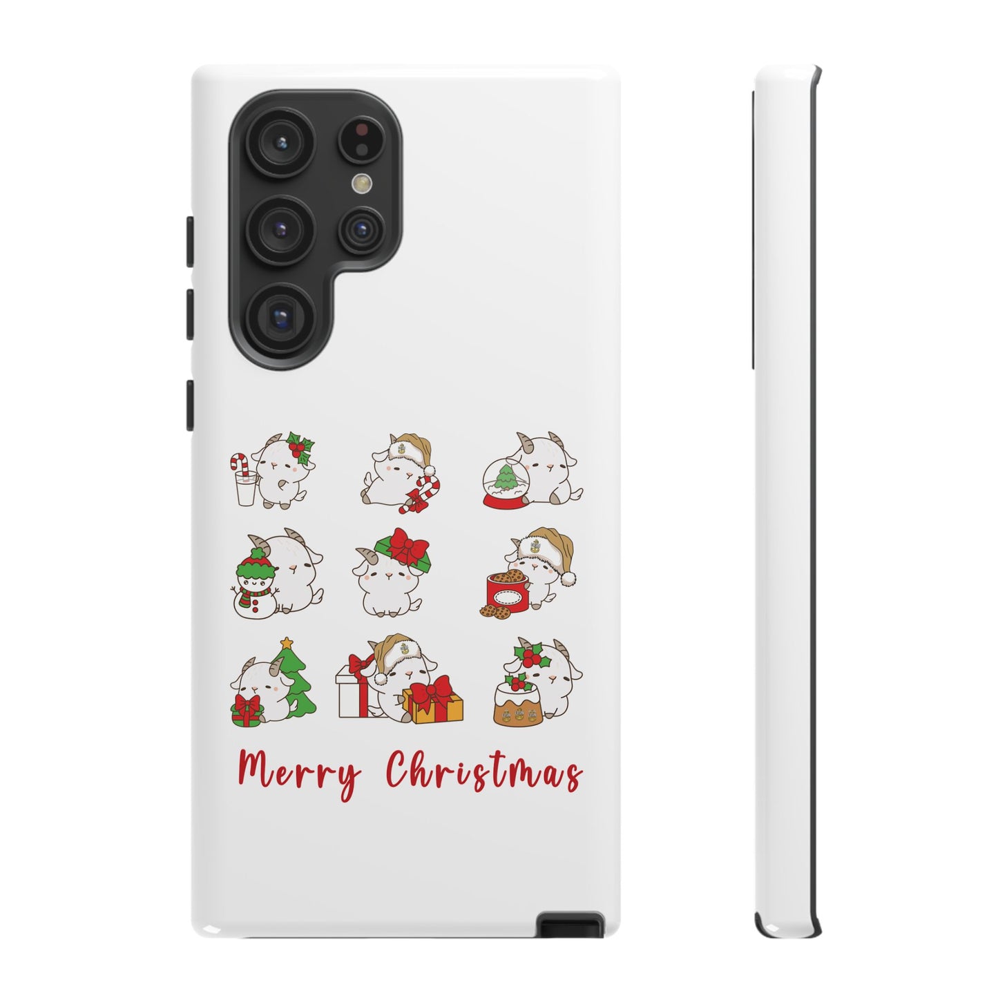 Hello Goat Christmas V3Tough Phone Case