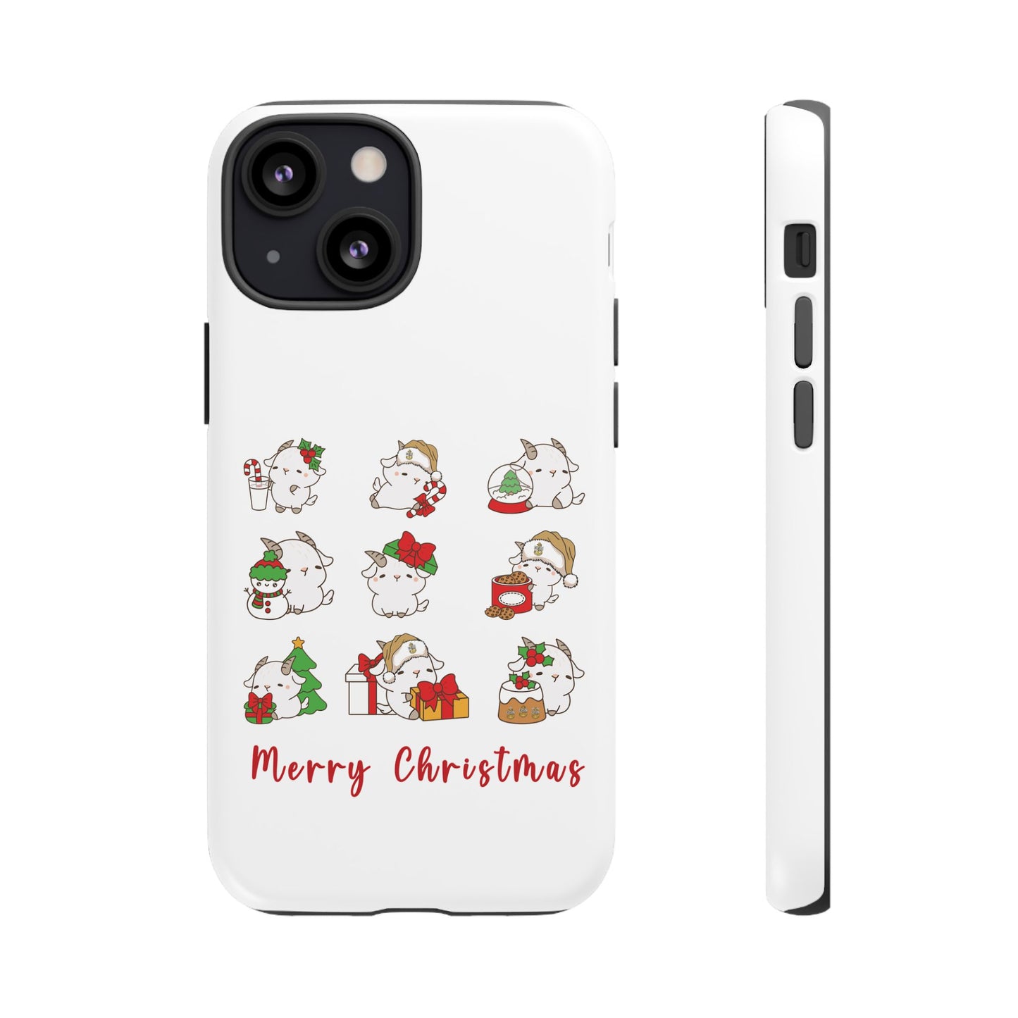 Hello Goat Christmas V3Tough Phone Case