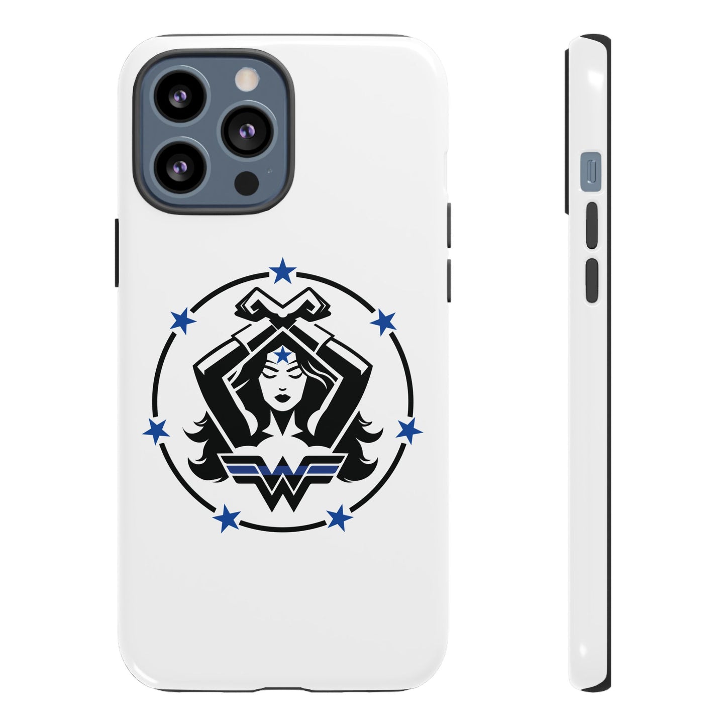 WW Blue Line Tough Phone Case V2