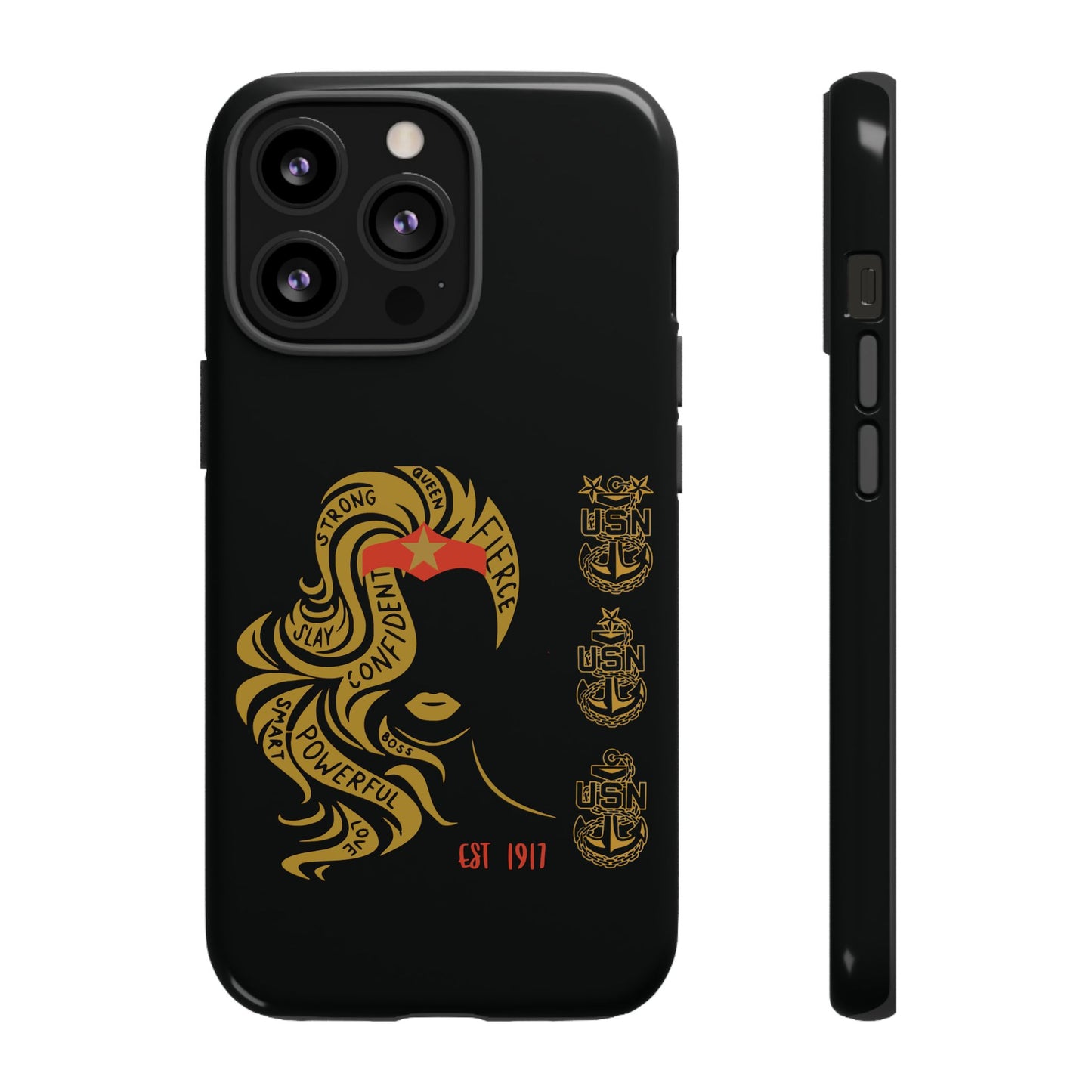 WW OG Long Hair Gold Phone Case