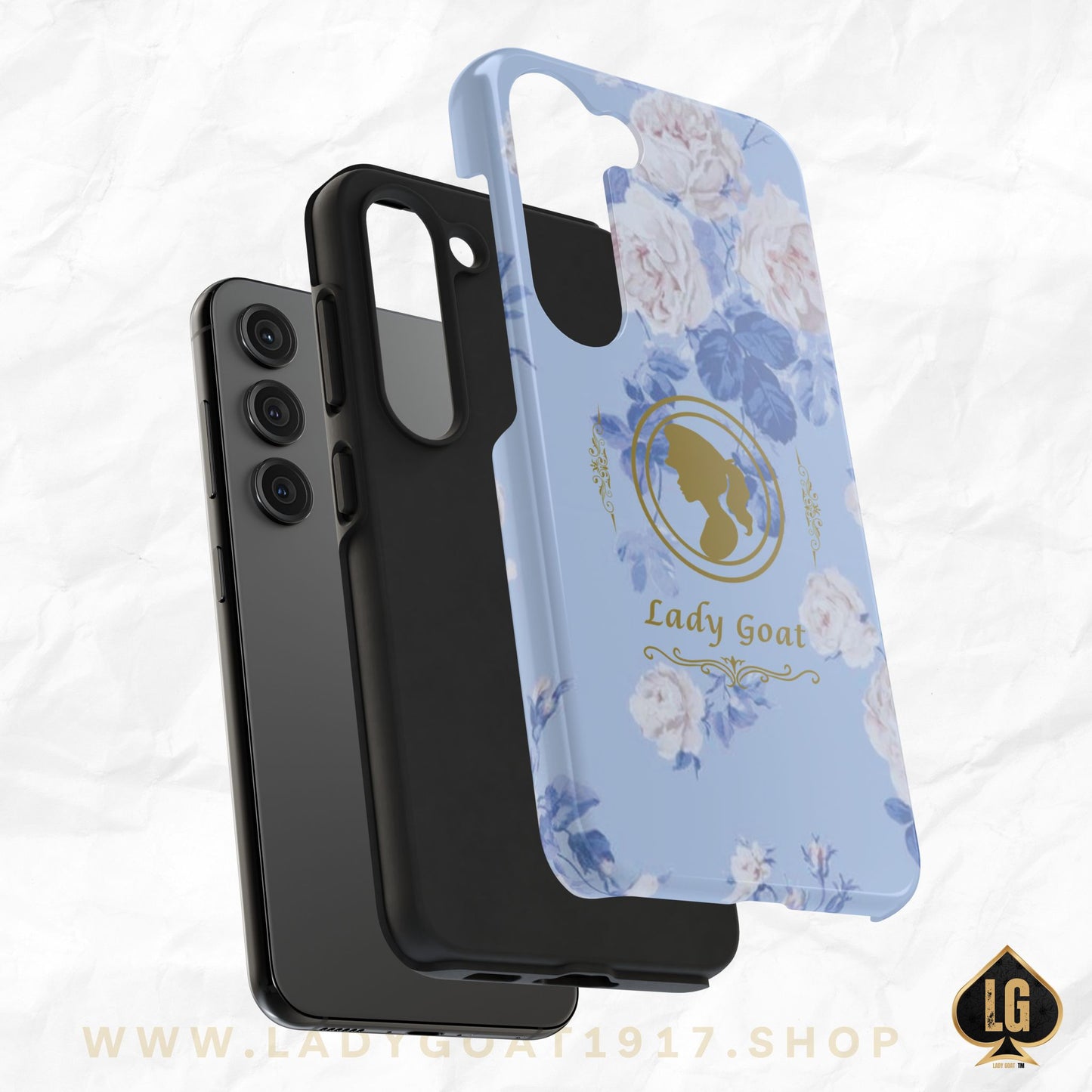 LADYGOATFANCY V2  Tough Phone Cases