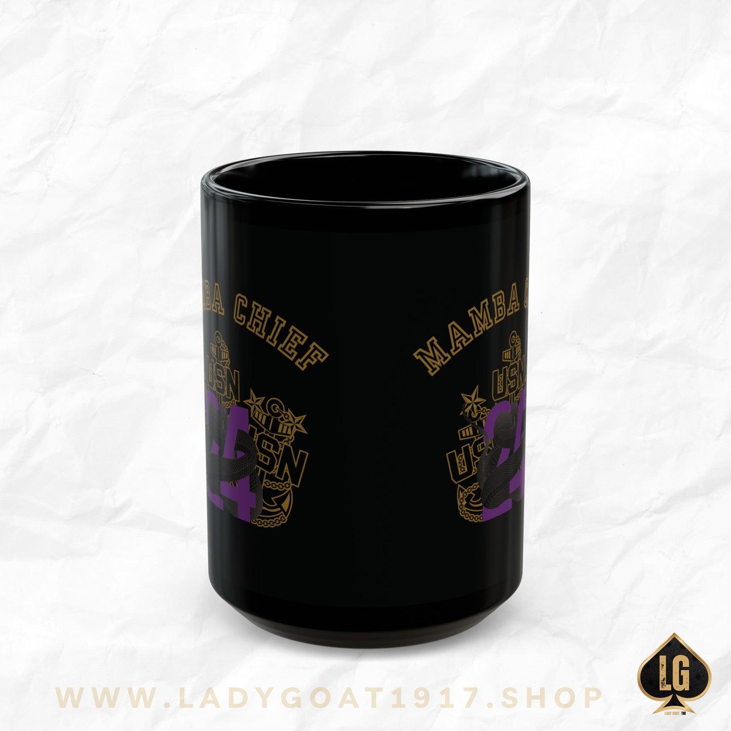 Mamba 24 Black Mug