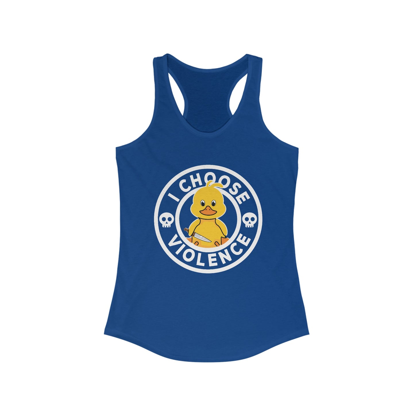 Duck Around Women's Ideal Racerback Tank