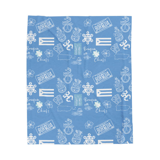 Azul Clarita Forever Plush Blanket