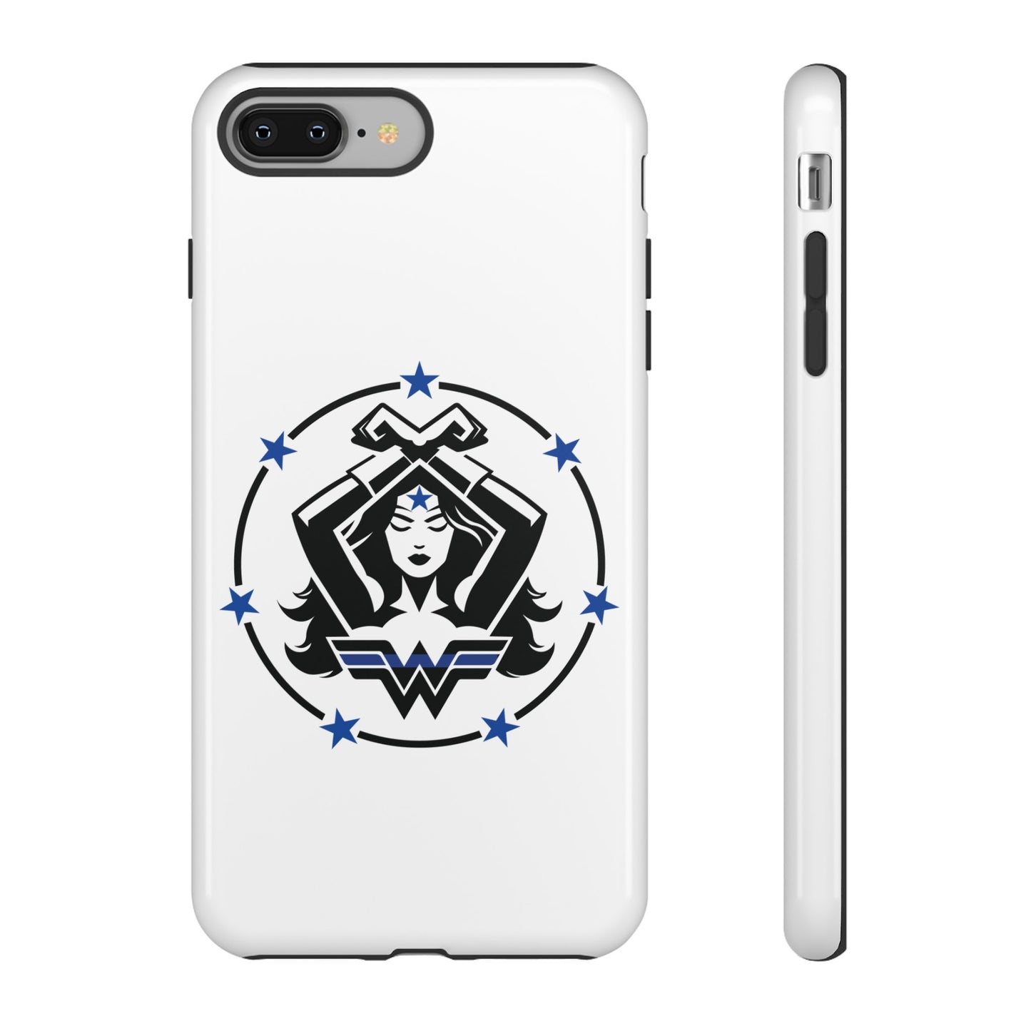 WW Blue Line Tough Phone Case V2