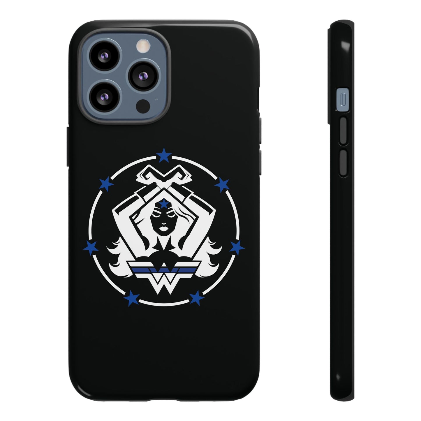 WW Blue Line Tough Phone Case