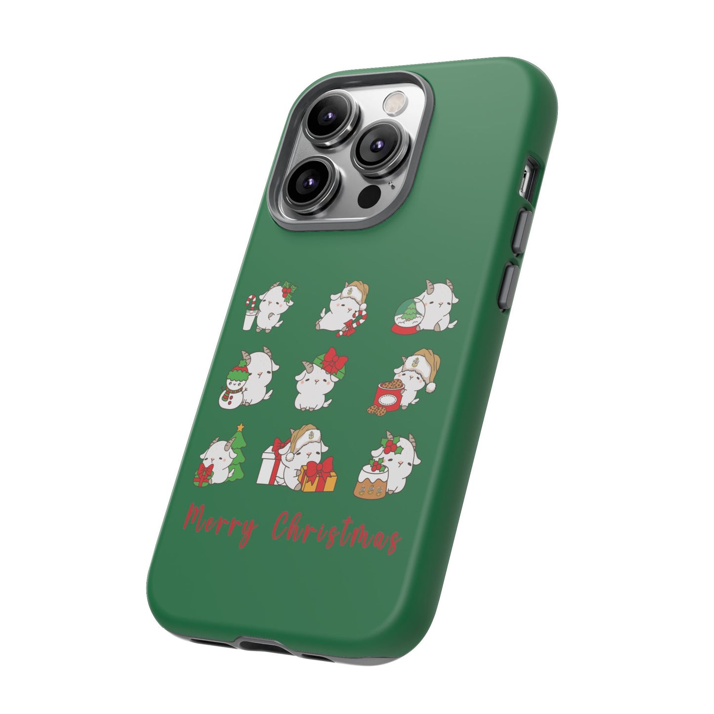 Hello Goat Christmas V2 Tough Phone Case