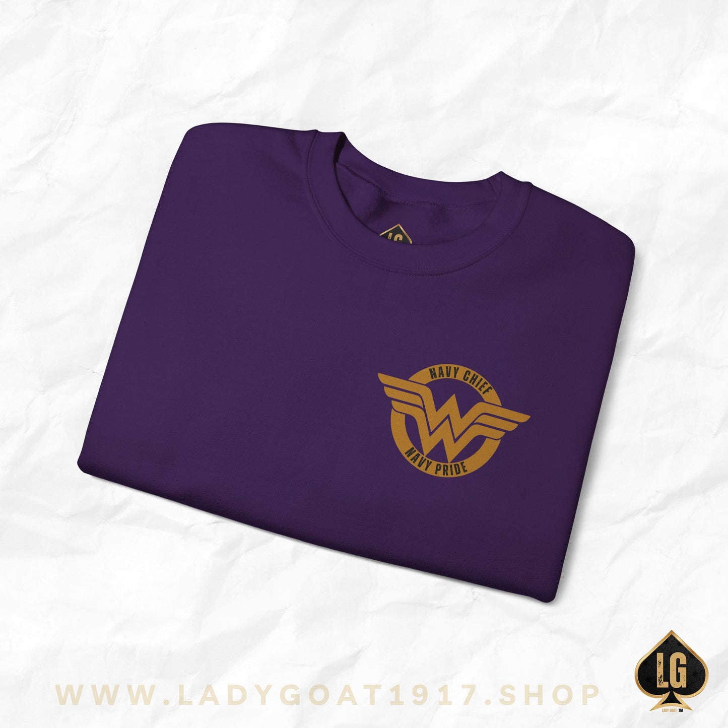 WW O.G Long Hair Unisex Crewneck Sweater