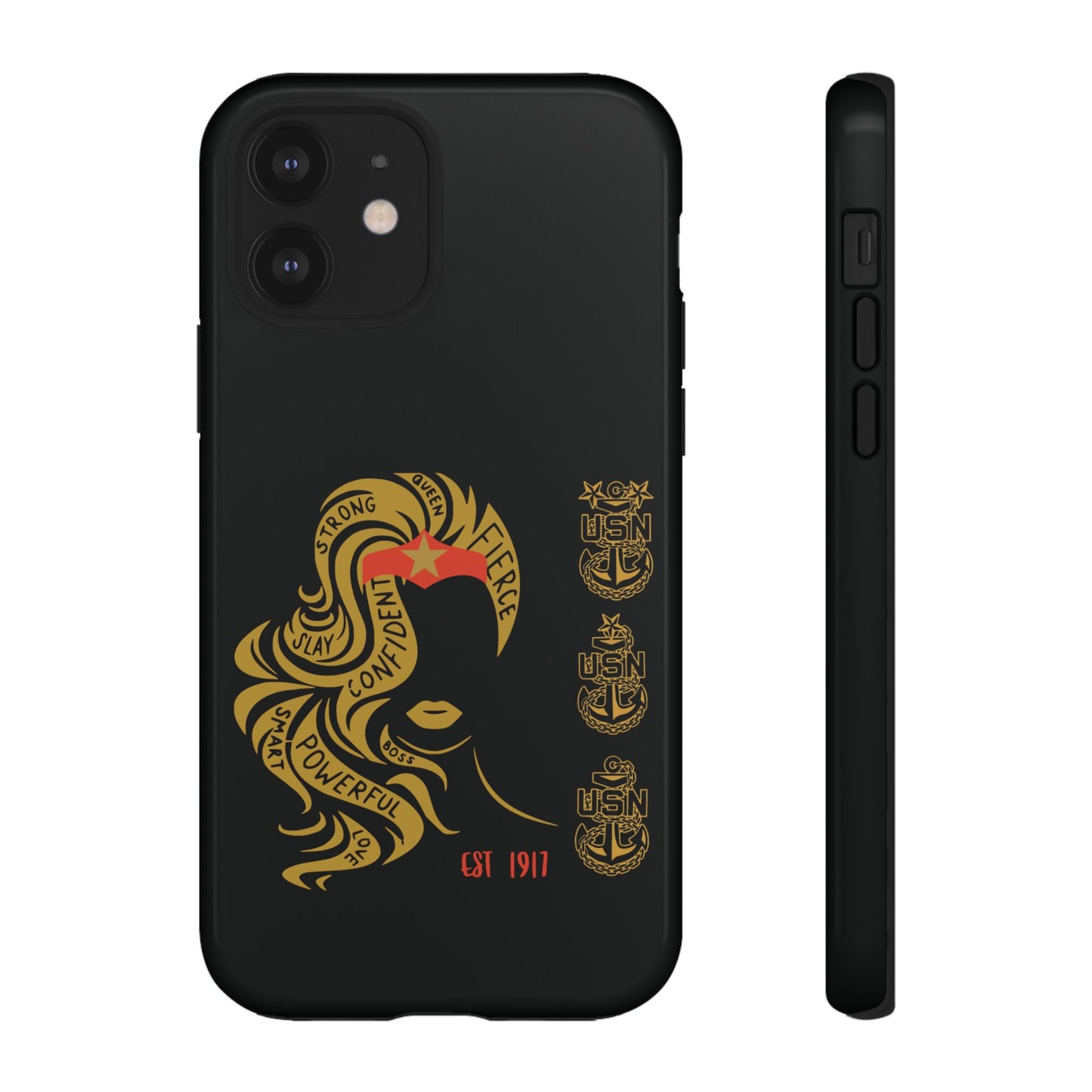 WW OG Long Hair Gold Phone Case