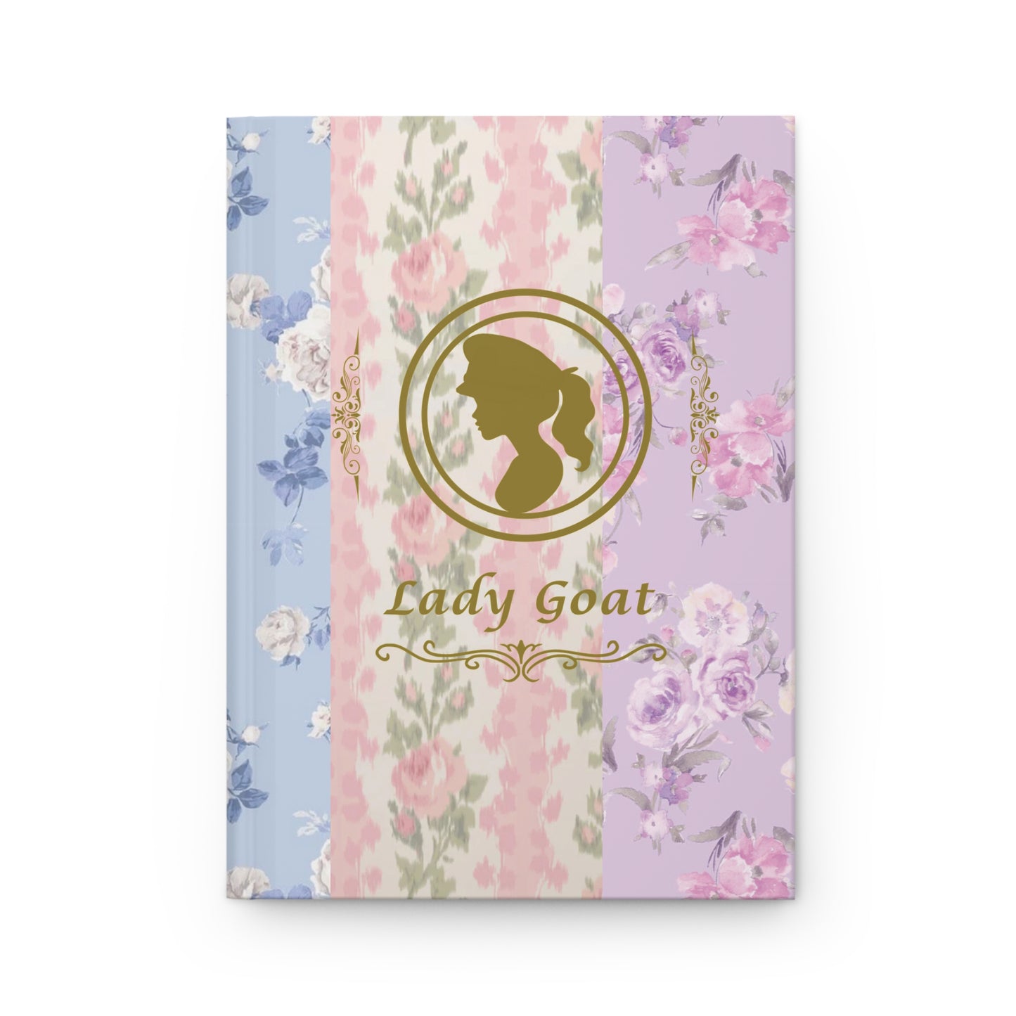 LADYGOATFANCY V4  Hardcover Journal Matte