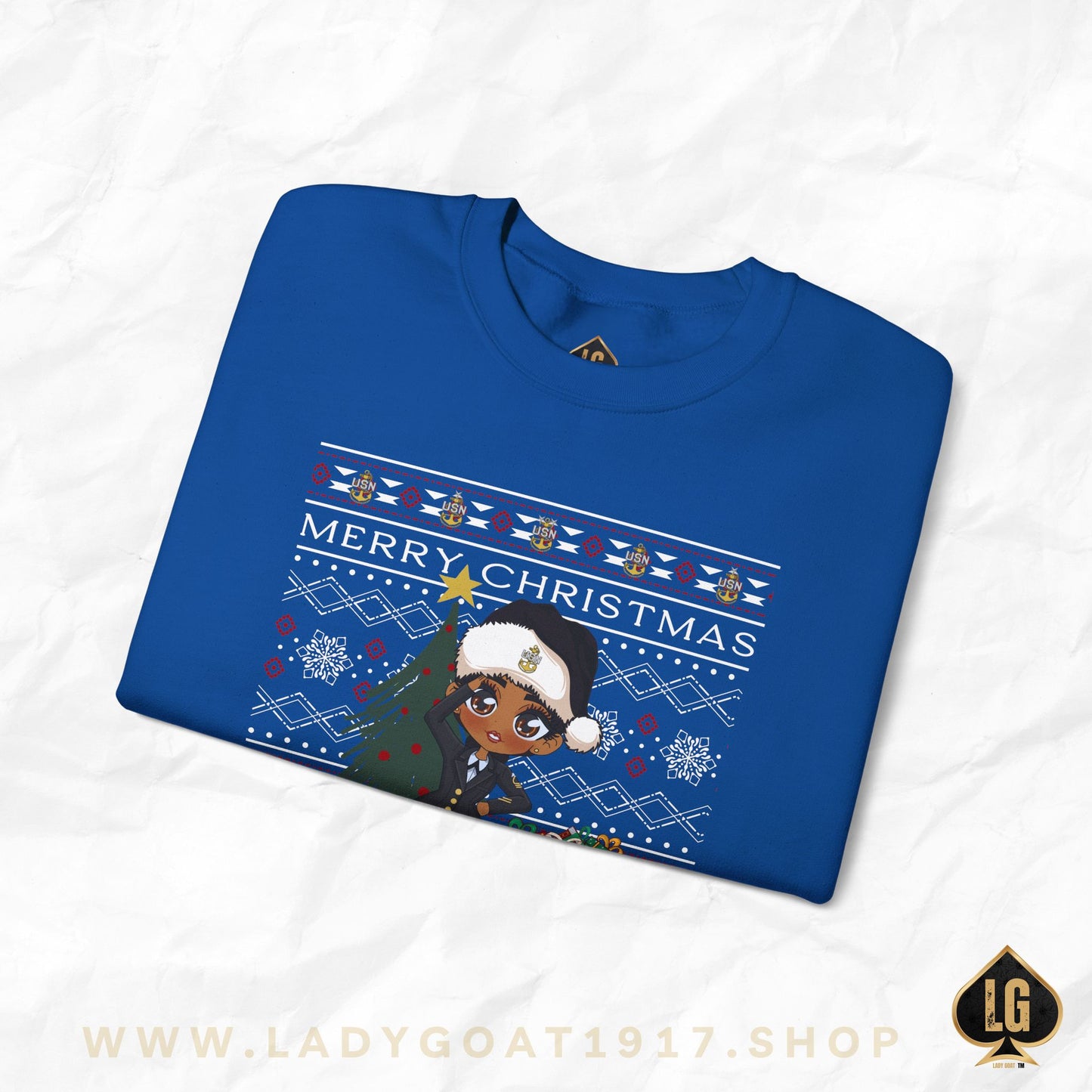 Christmas Blues V1 Crewneck Sweater