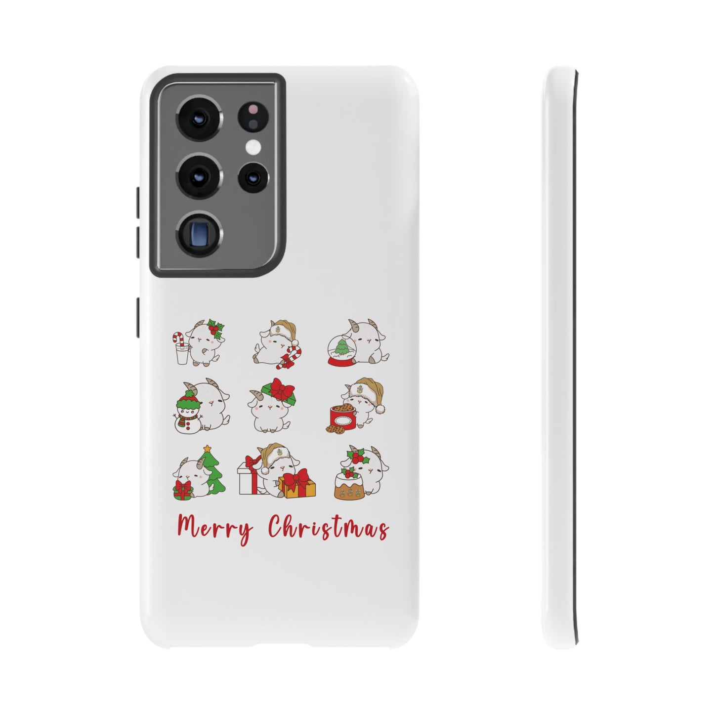 Hello Goat Christmas V3Tough Phone Case