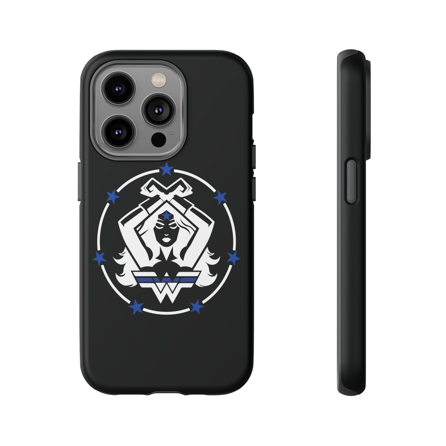 WW Blue Line Tough Phone Case