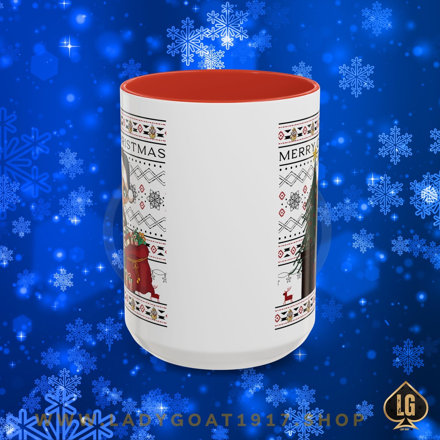 Christmas Blues V9 15oz Mug