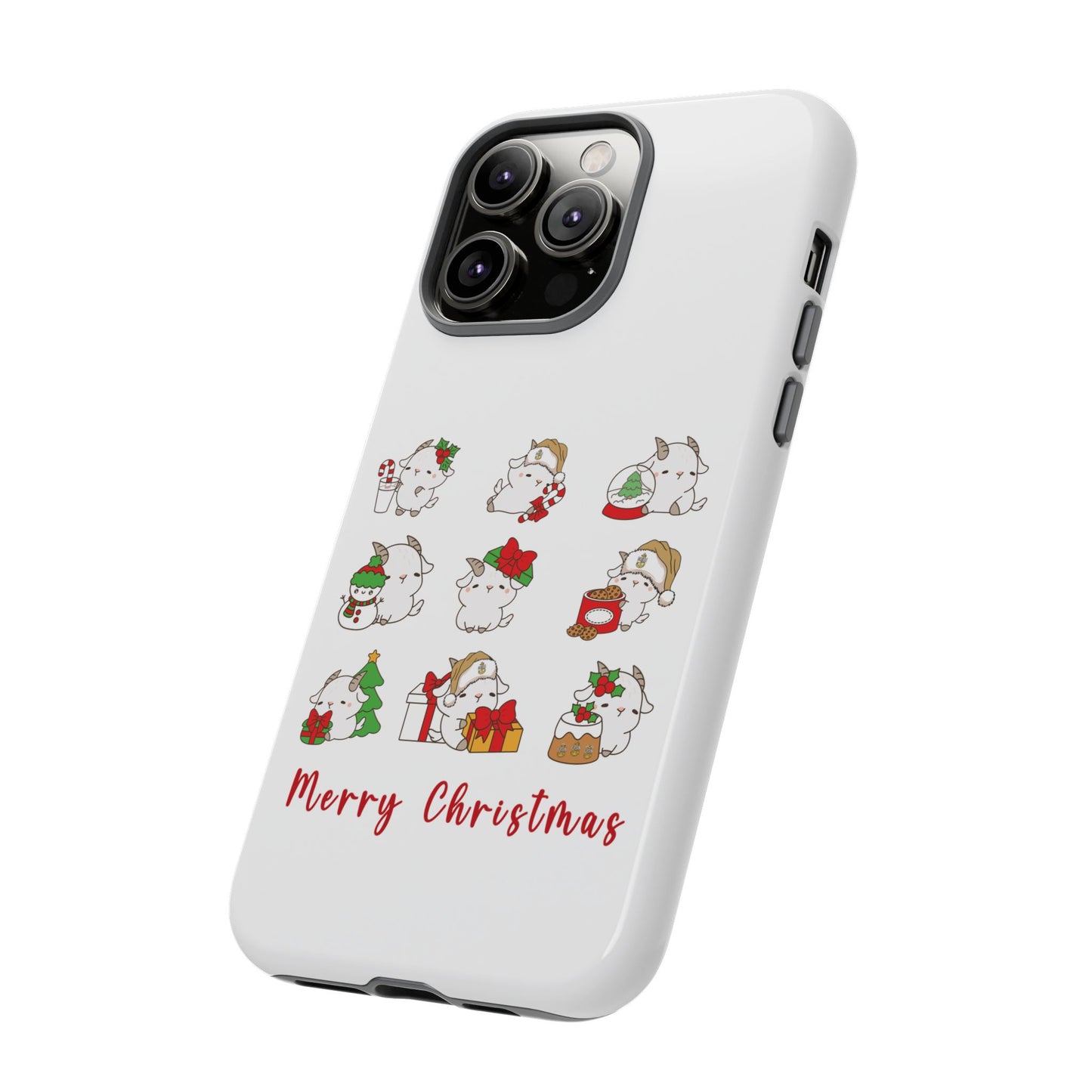 Hello Goat Christmas V3Tough Phone Case