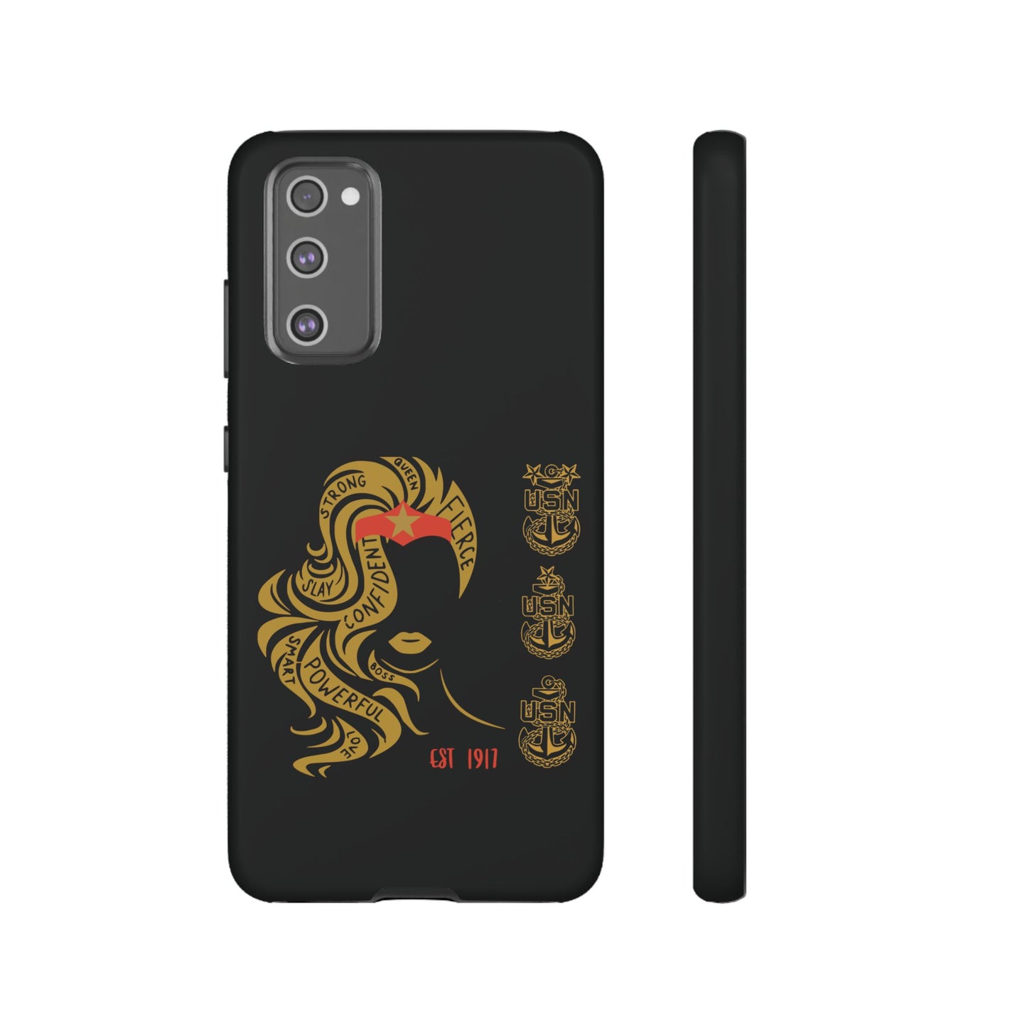 WW OG Long Hair Gold Phone Case