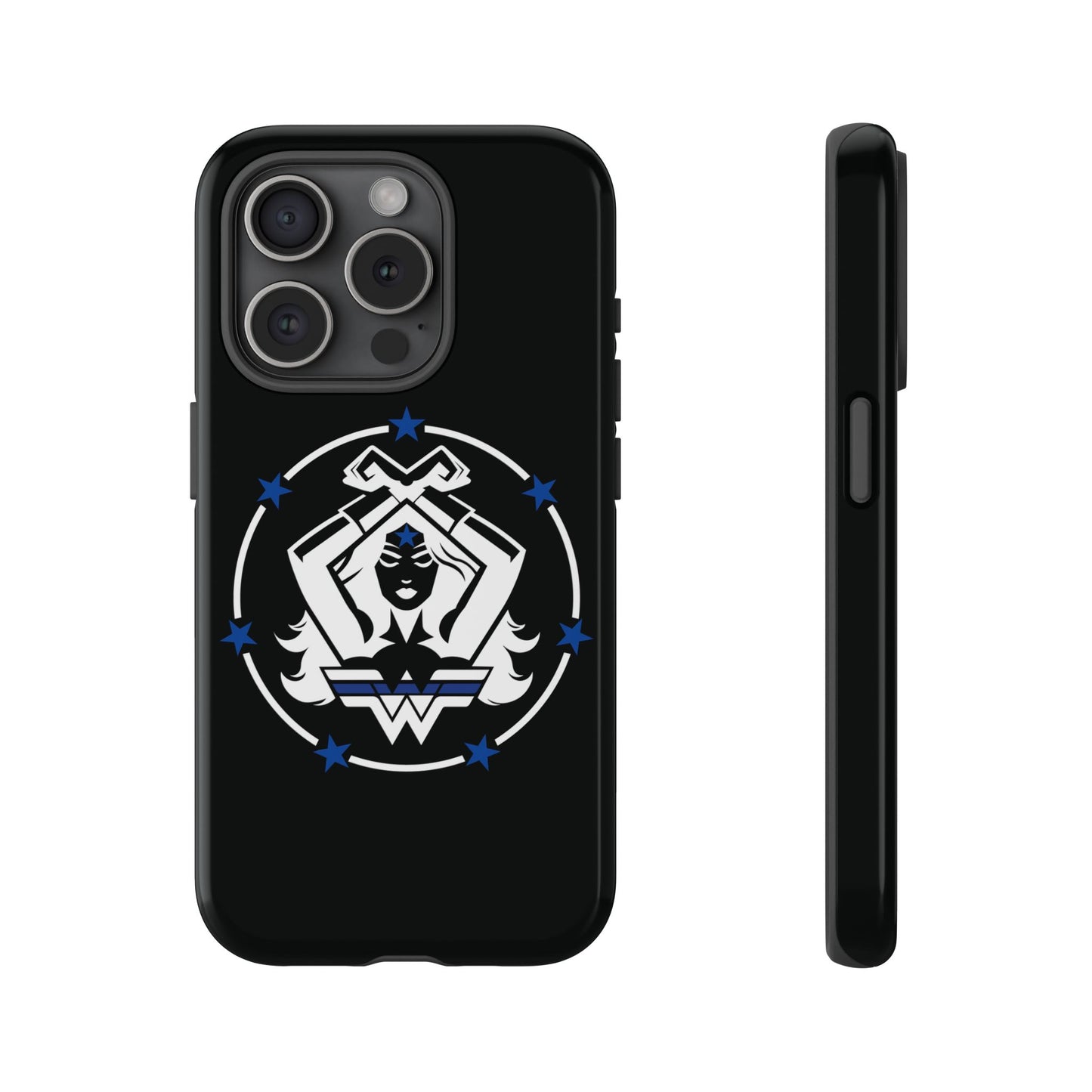 WW Blue Line Tough Phone Case