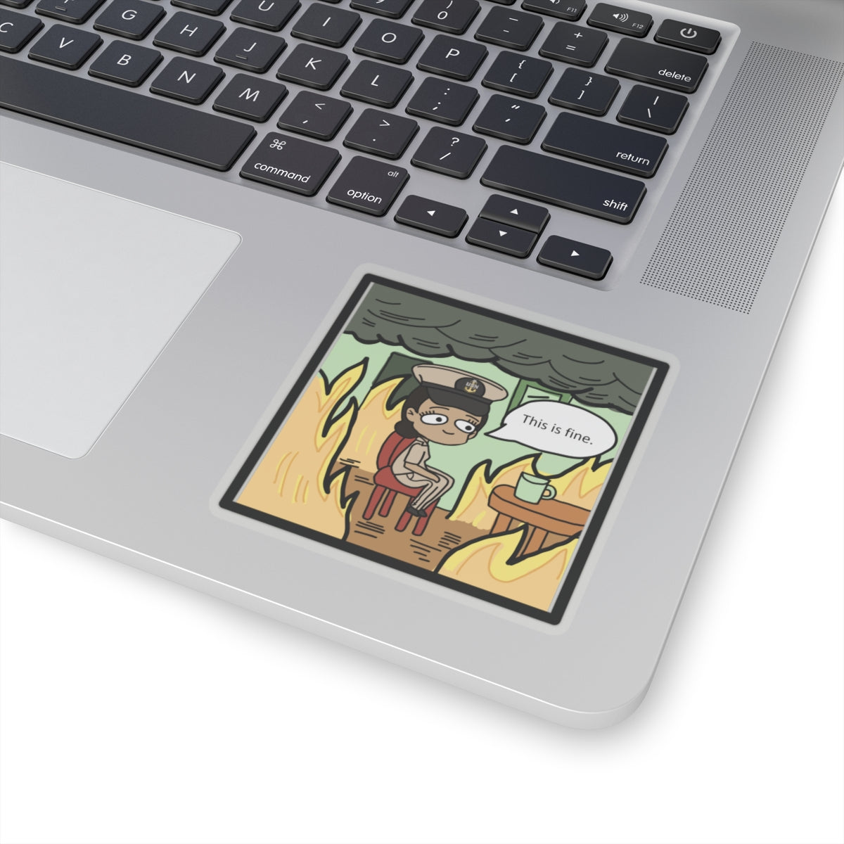This is Fine ! V1 SCPO Stickers