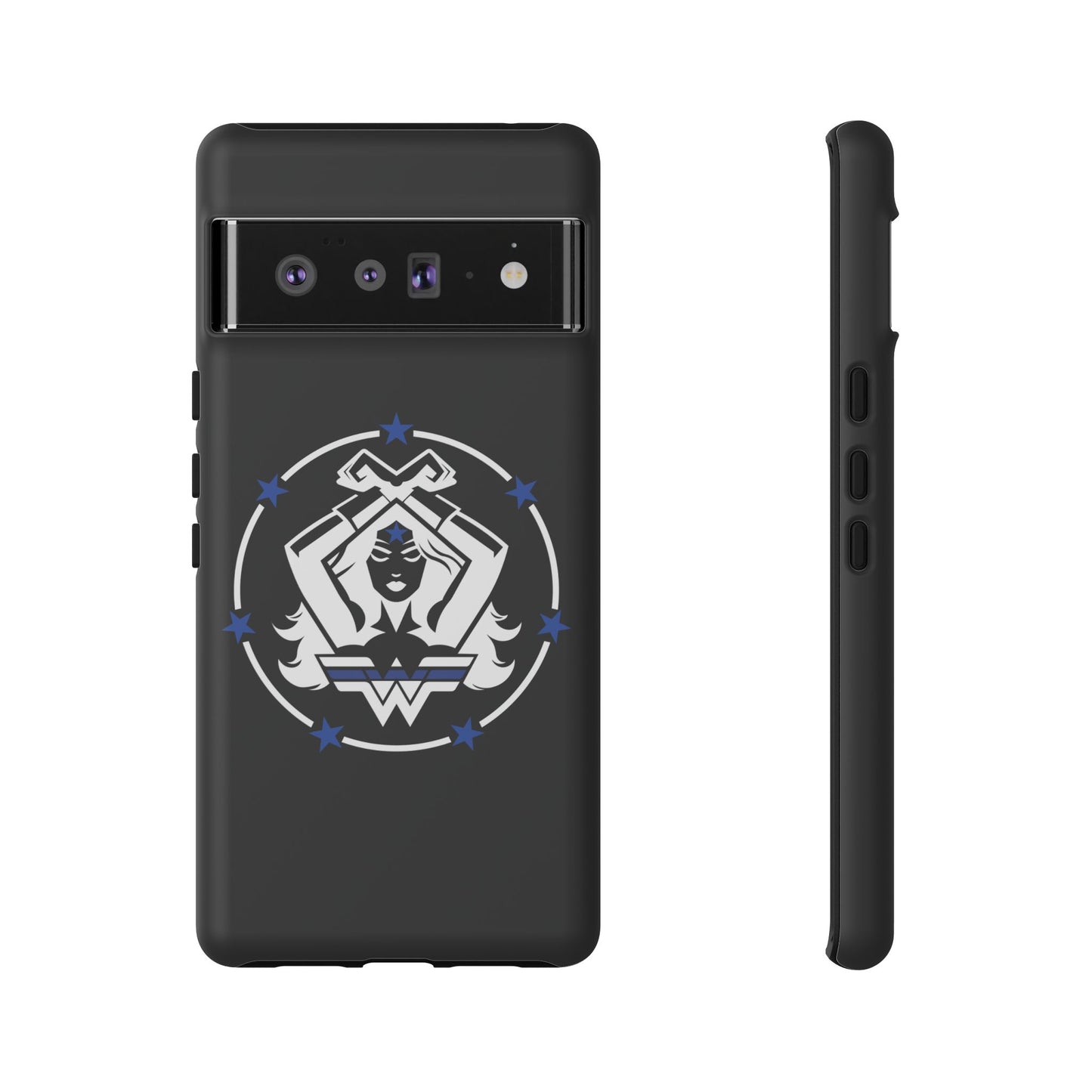 WW Blue Line Tough Phone Case