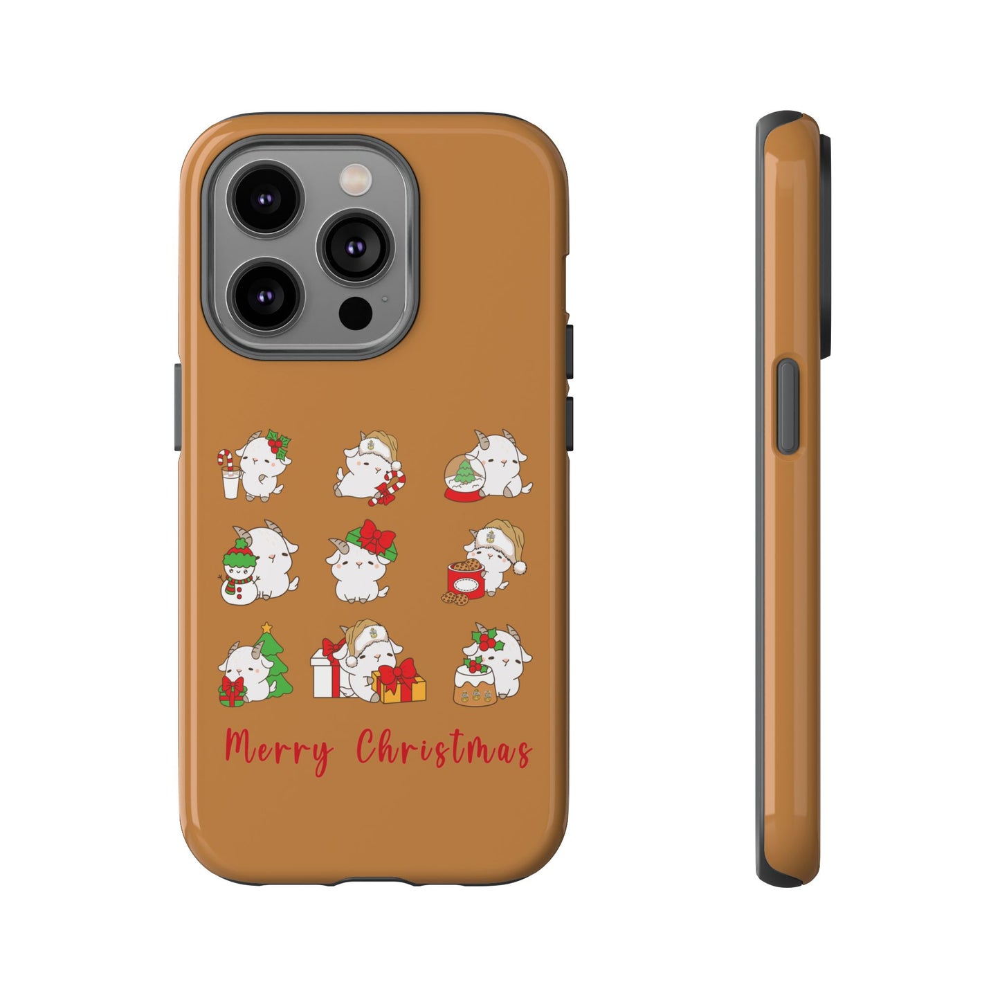 Hello Goat Christmas V1 Tough Phone Case